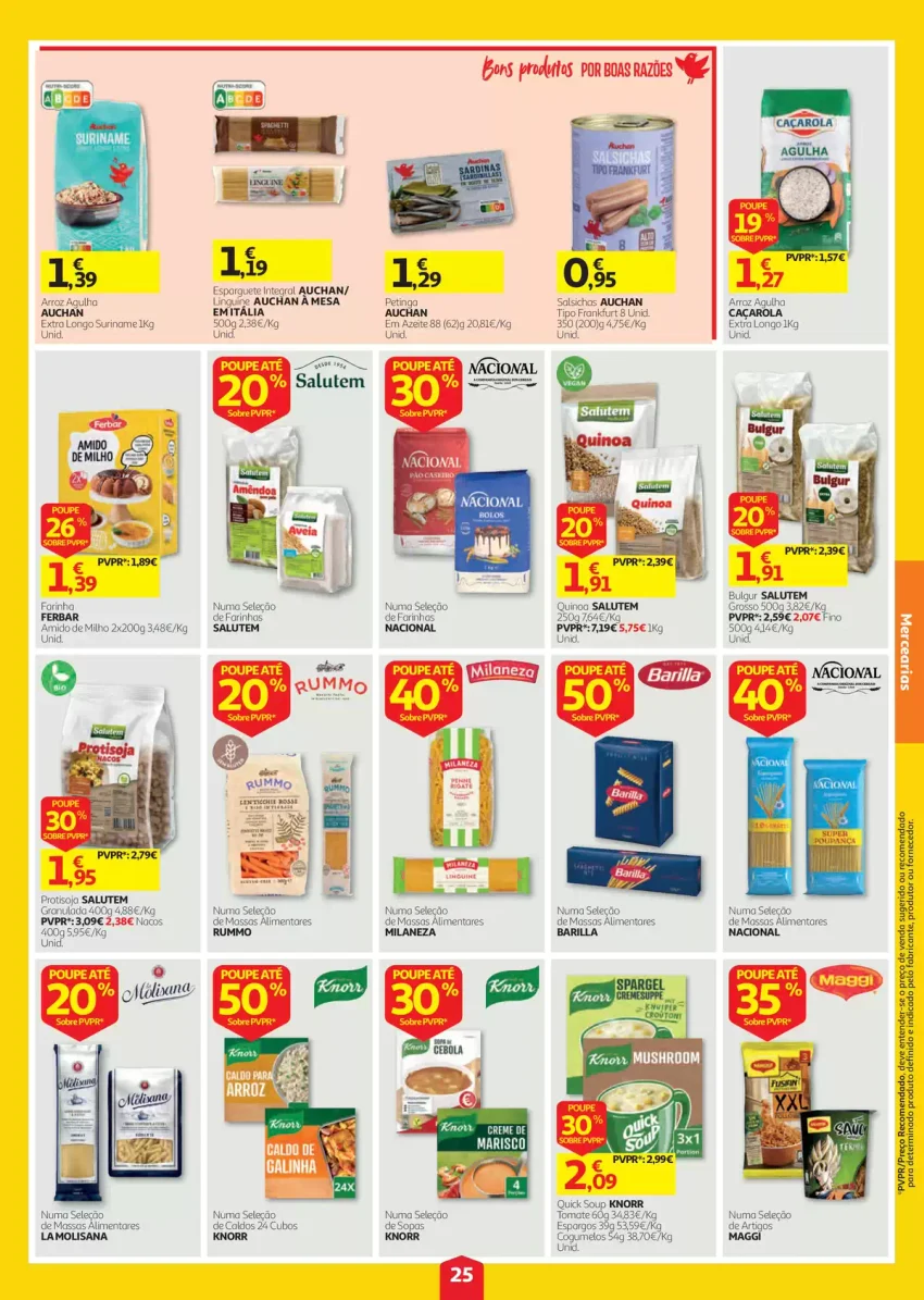 Página 25 do Folheto Auchan
