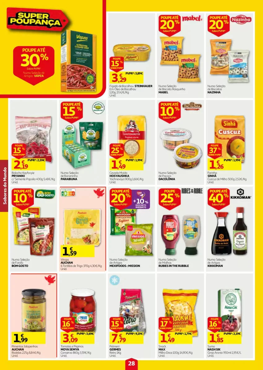 Página 28 do Folheto Auchan