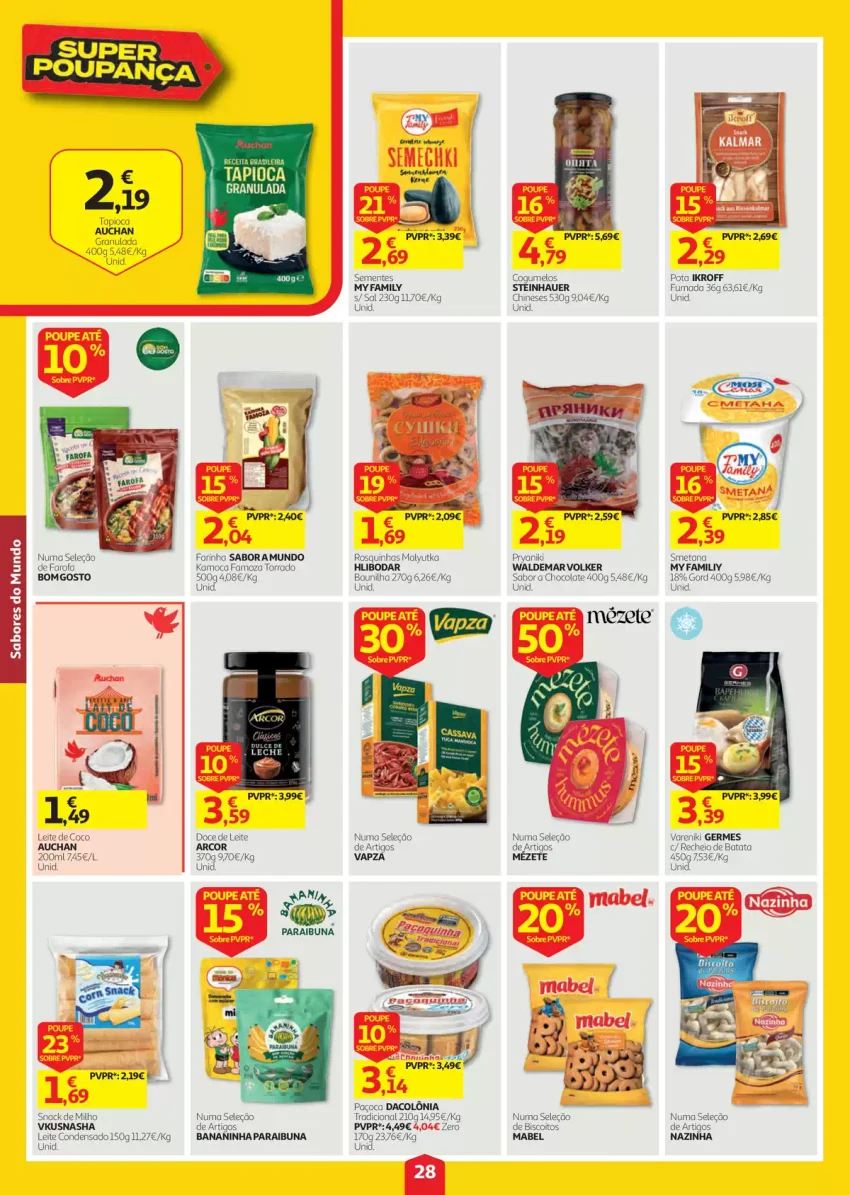 Página 28 do Folheto Auchan