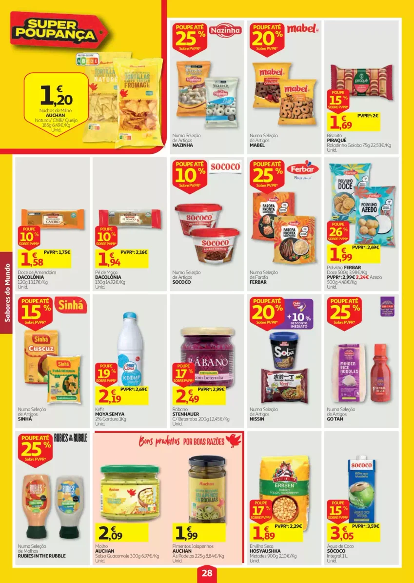 Página 28 do Folheto Auchan