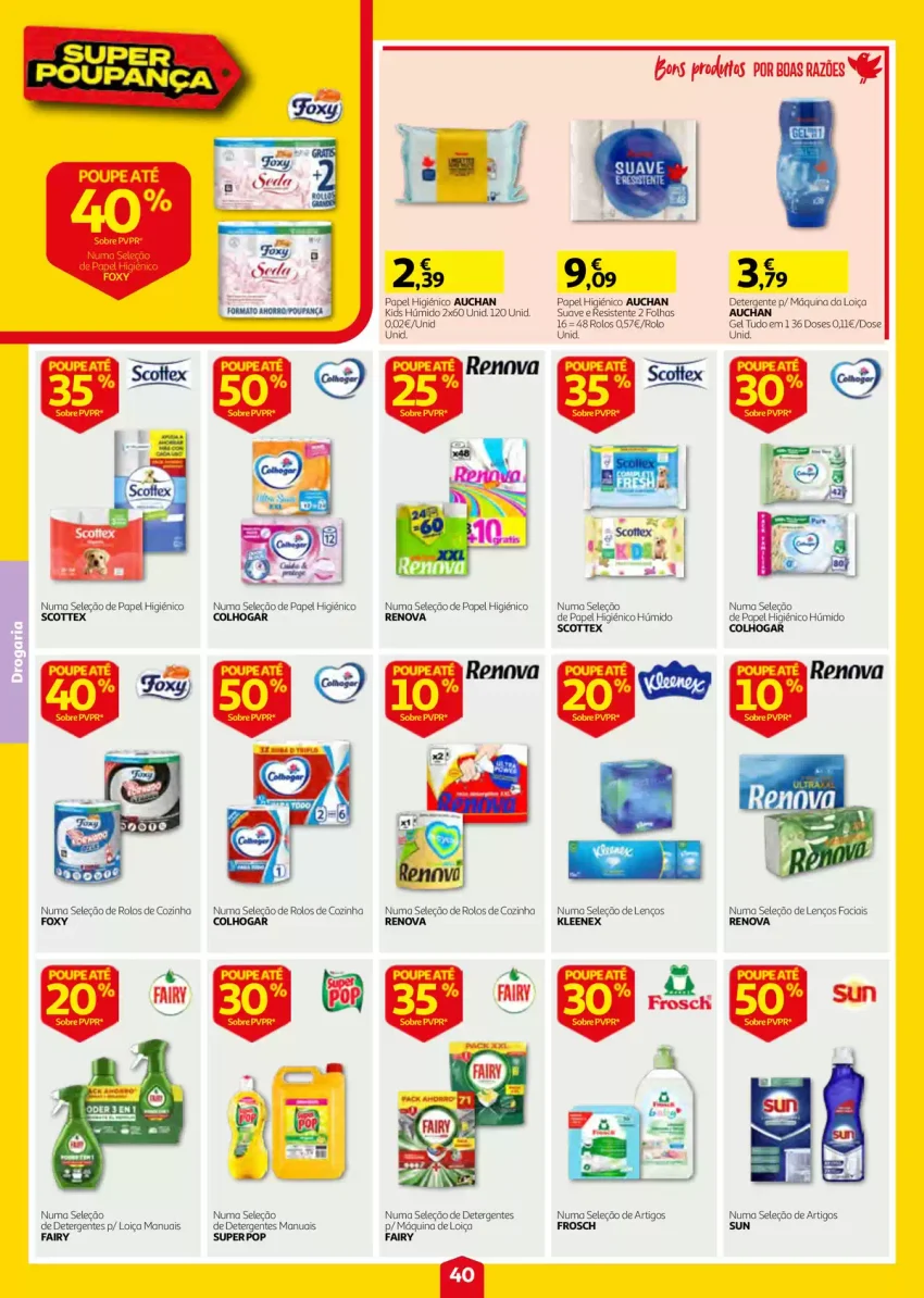 Página 40 do Folheto Auchan