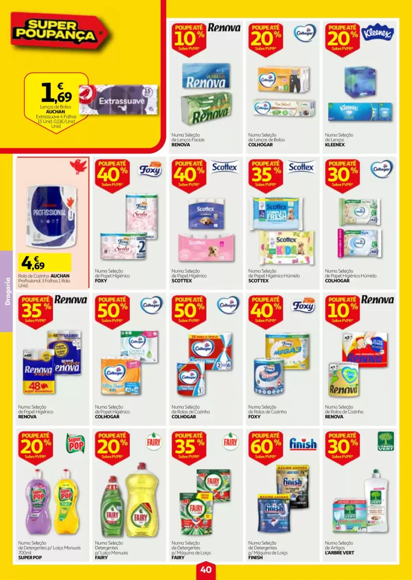 Página 40 do Folheto Auchan
