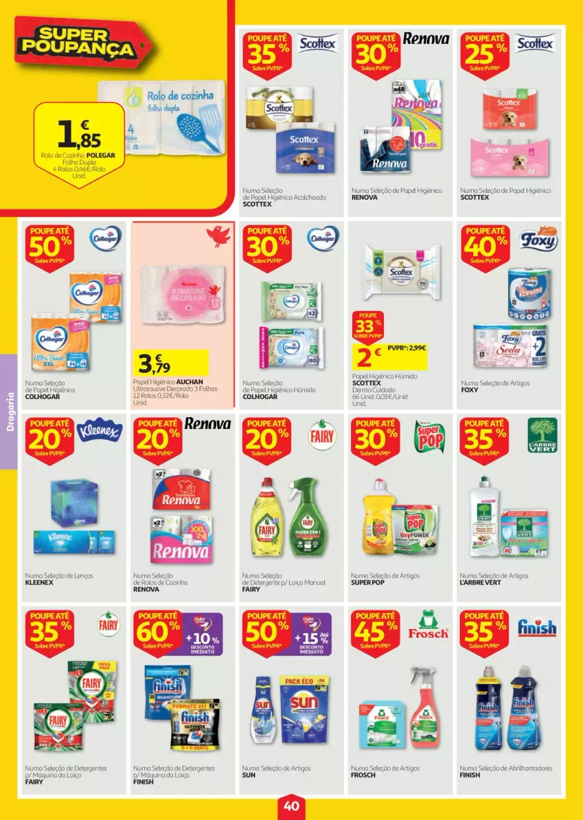 Página 40 do Folheto Auchan