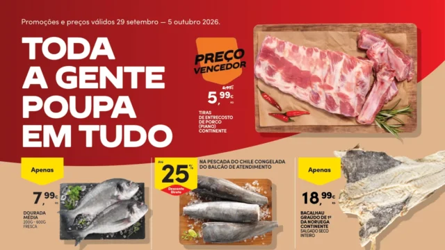 Folheto Continente (29 setembro a 5 outubro)