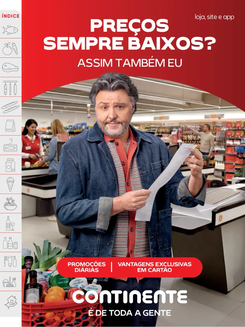 Página 2 do Folheto Continente