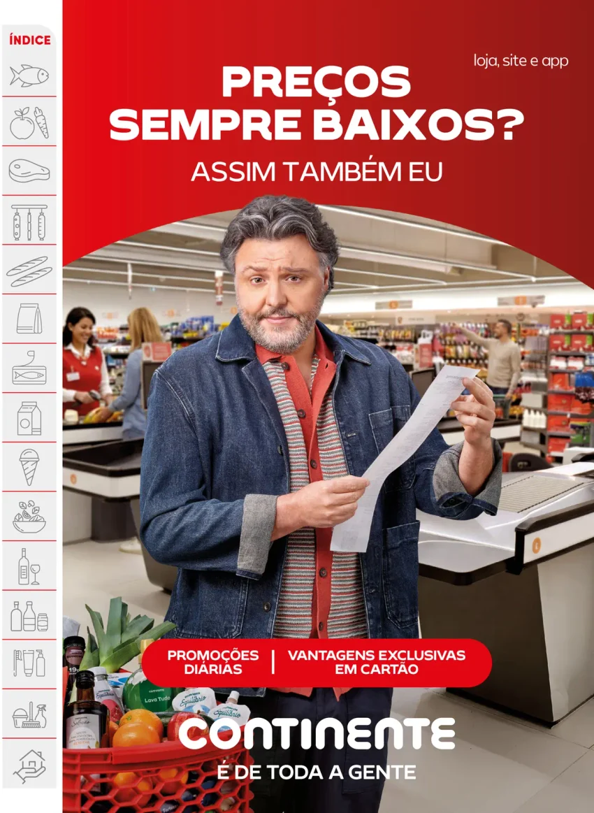 Página 2 do Folheto Continente