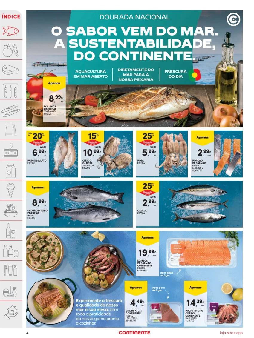 Página 4 do Folheto Continente