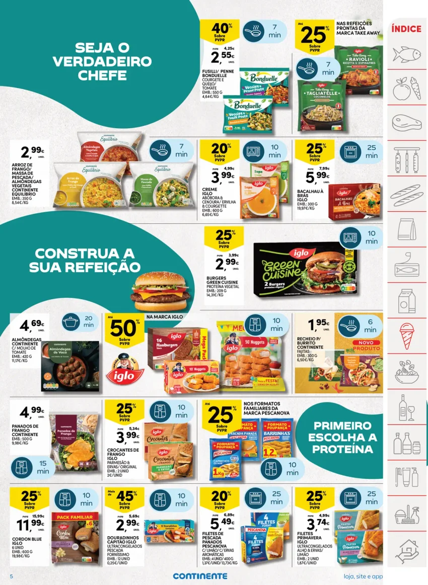 Página 5 do Folheto Continente