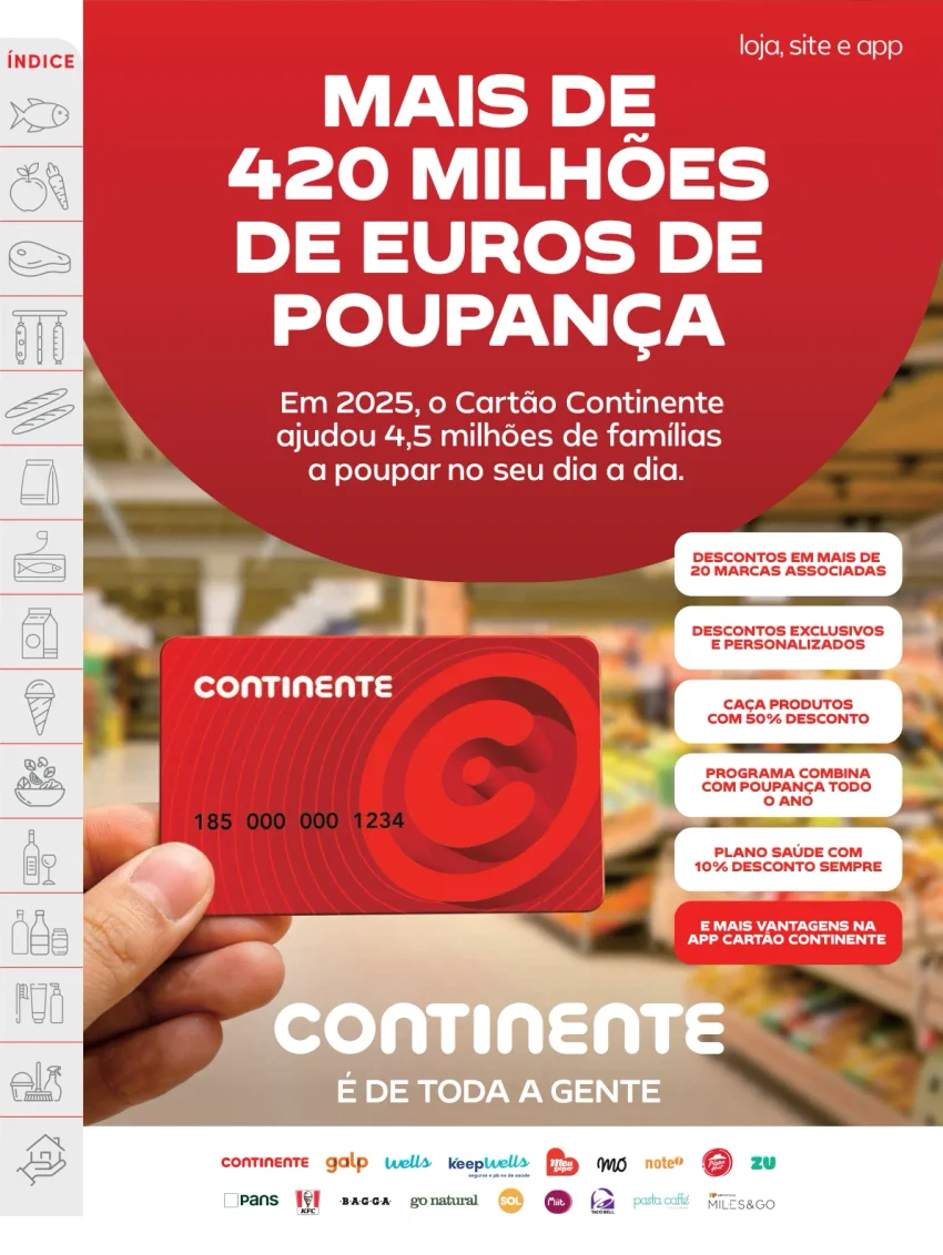 Página 10 do Folheto Continente