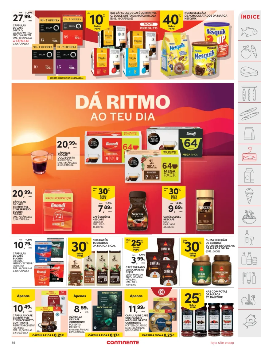 Página 35 do Folheto Continente