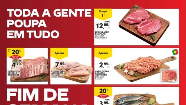 Folheto Continente fim de semana (18 a 21 setembro)