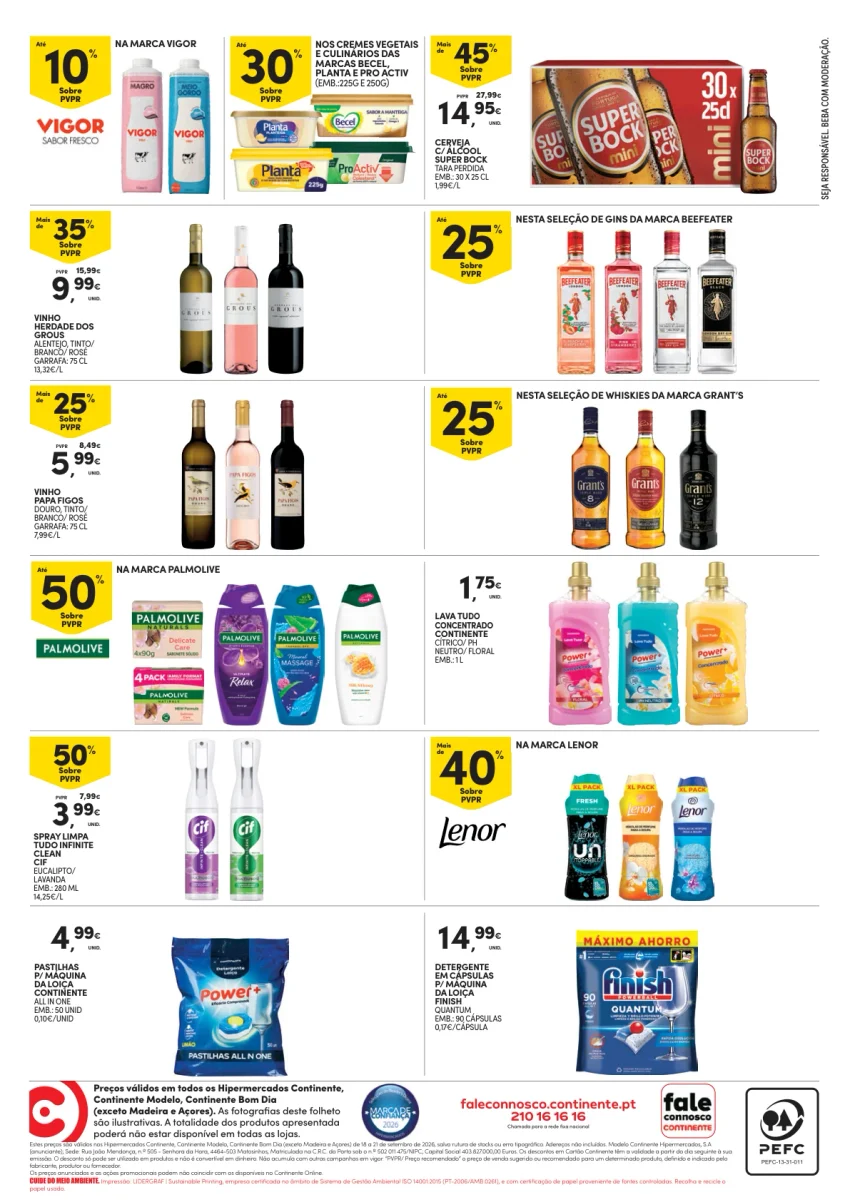 Página 4 do Folheto Continente Fim De Semana