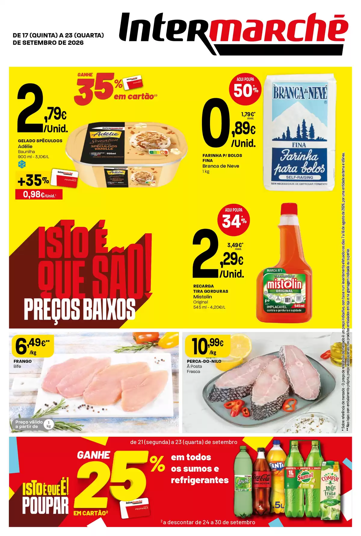 Página 1 do Folheto Intermarché