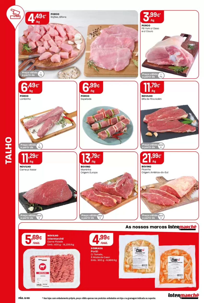 Página 8 do Folheto Intermarché