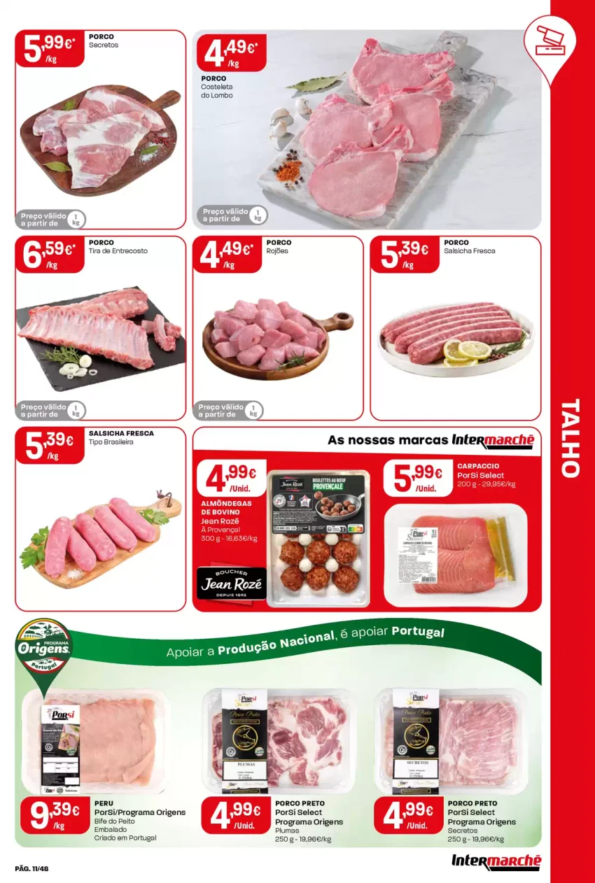 Página 11 do Folheto Intermarché