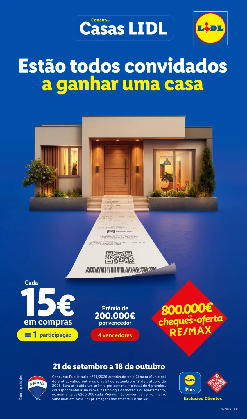 Página 1 do Folheto LiDL Promoções