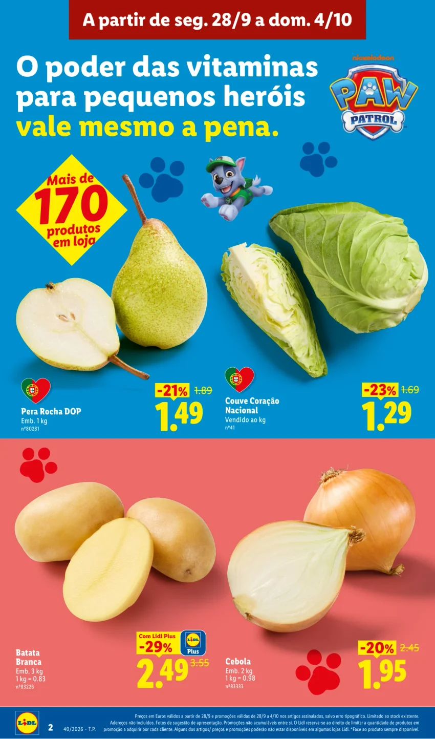 Página 2 do Folheto LiDL Promoções