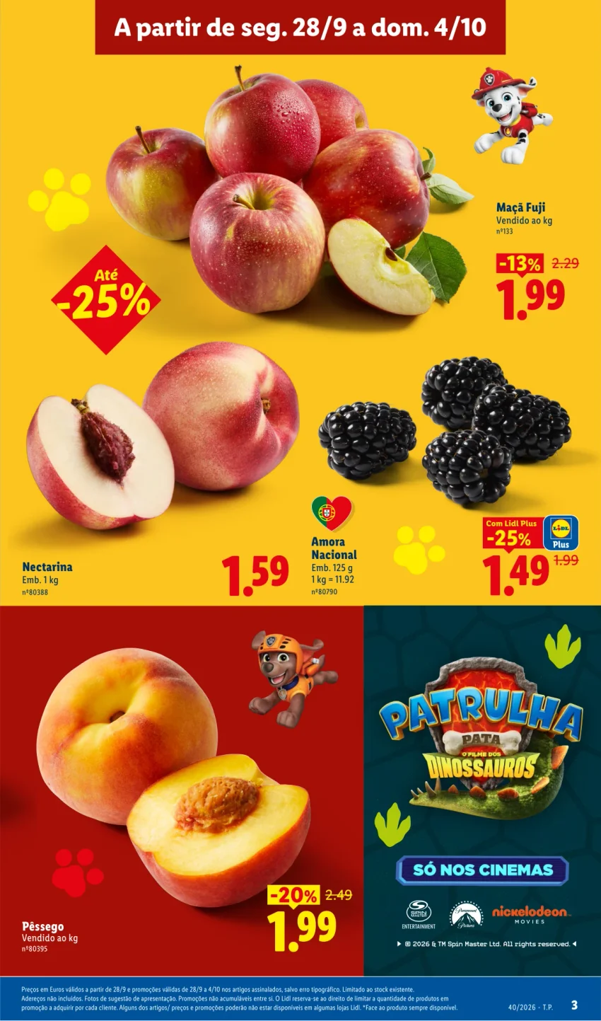 Página 3 do Folheto LiDL Promoções