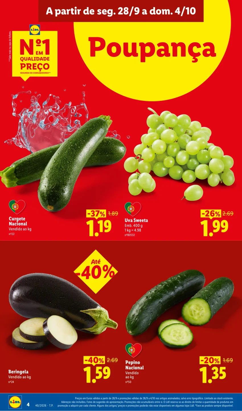 Página 4 do Folheto LiDL Promoções