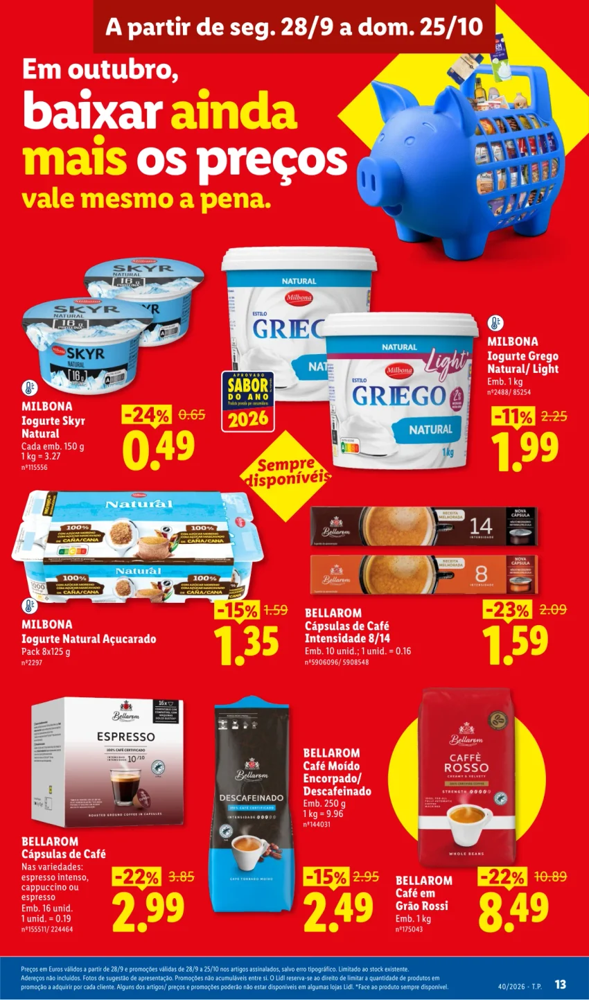 Página 13 do Folheto LiDL Promoções