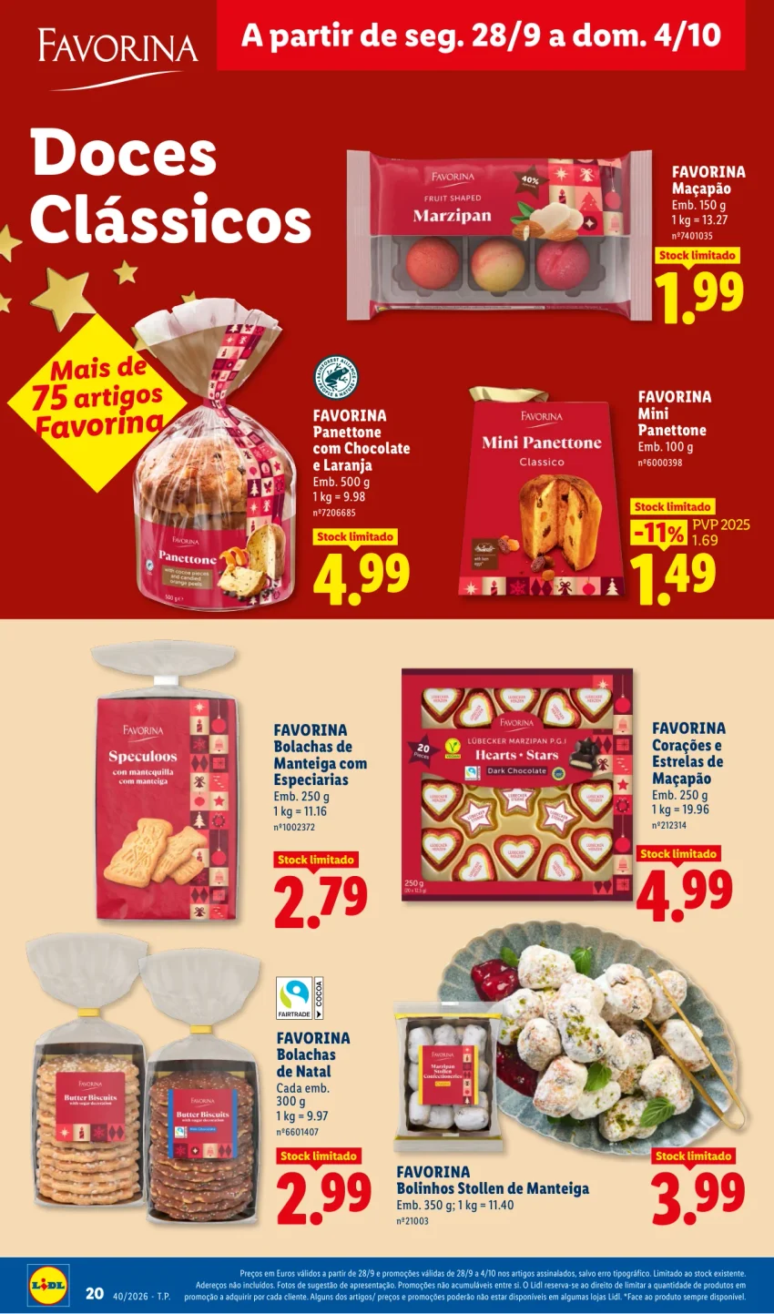 Página 20 do Folheto LiDL Promoções