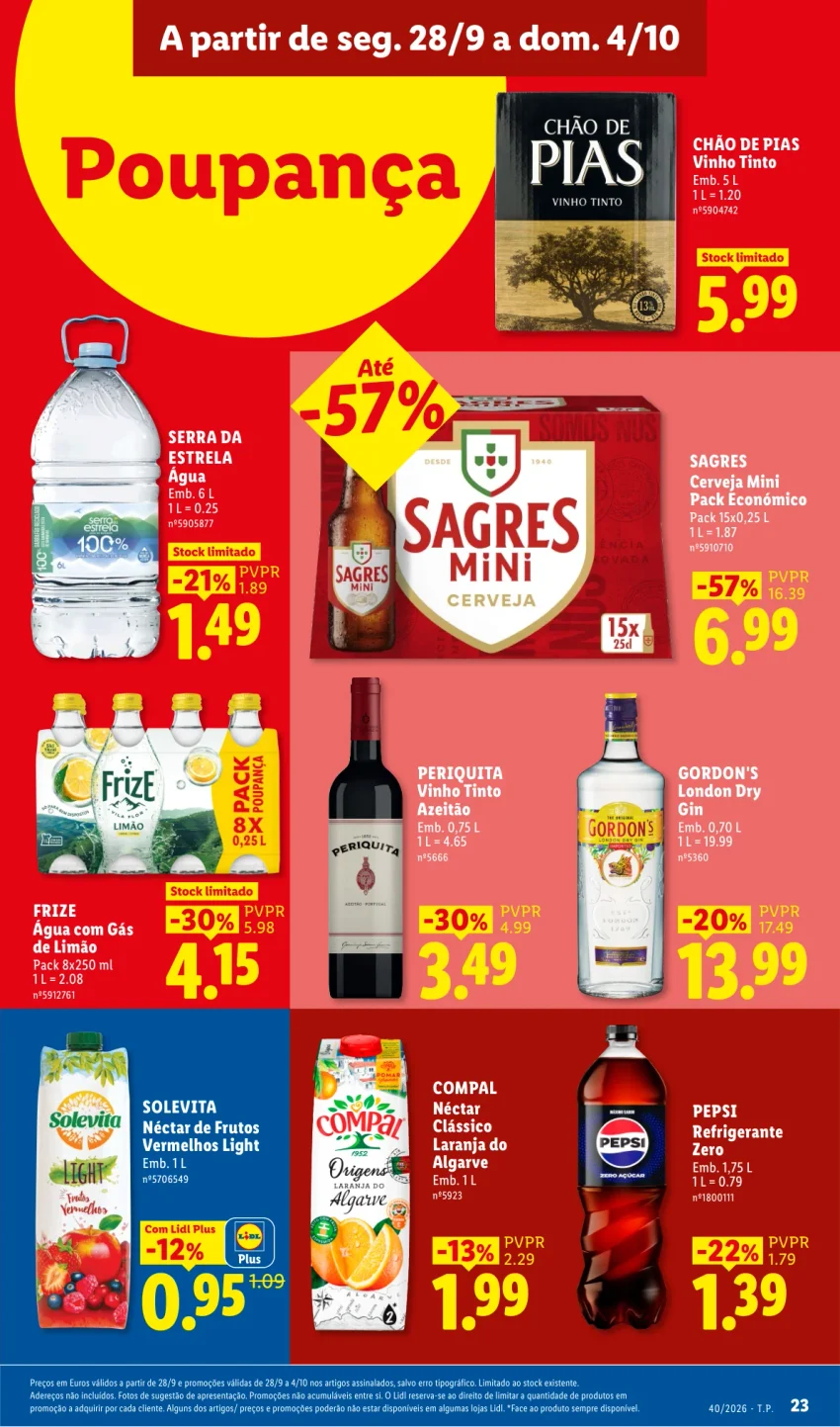 Página 23 do Folheto LiDL Promoções