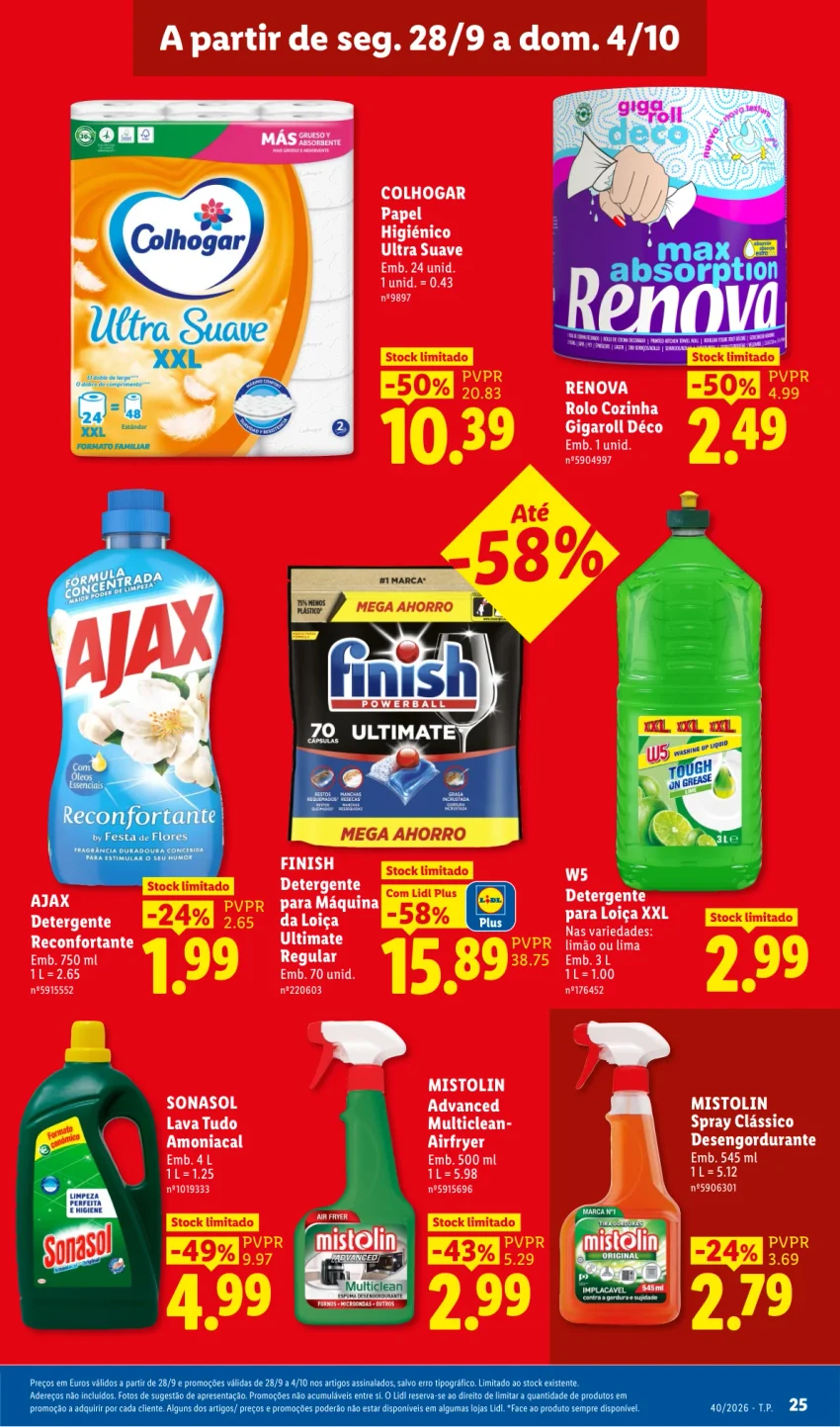 Página 25 do Folheto LiDL Promoções
