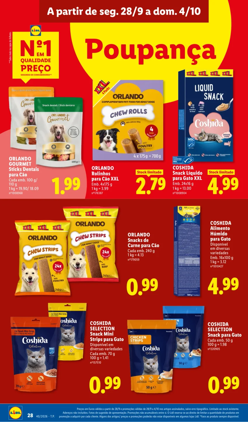 Página 28 do Folheto LiDL Promoções
