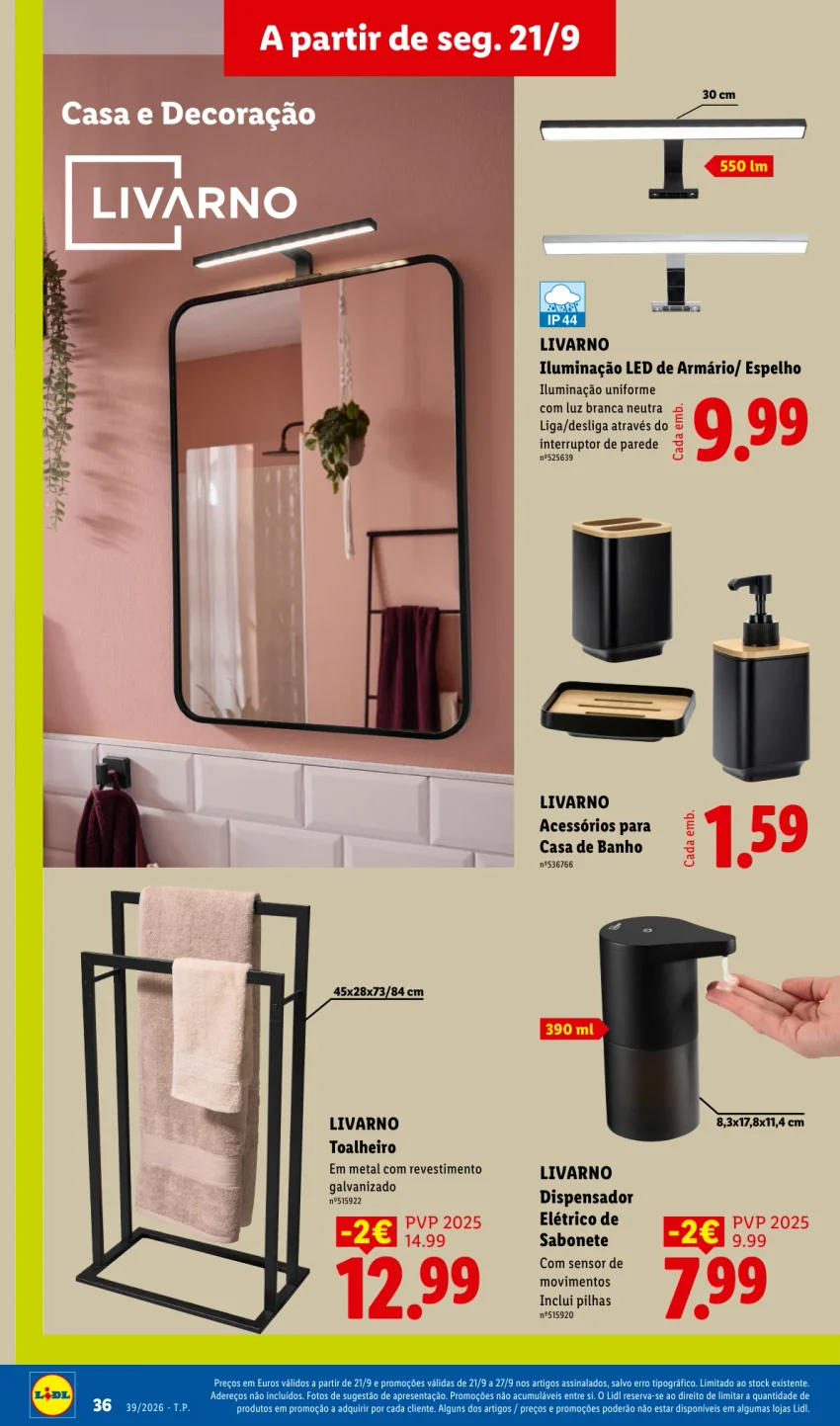 Página 38 do Folheto LiDL Promoções