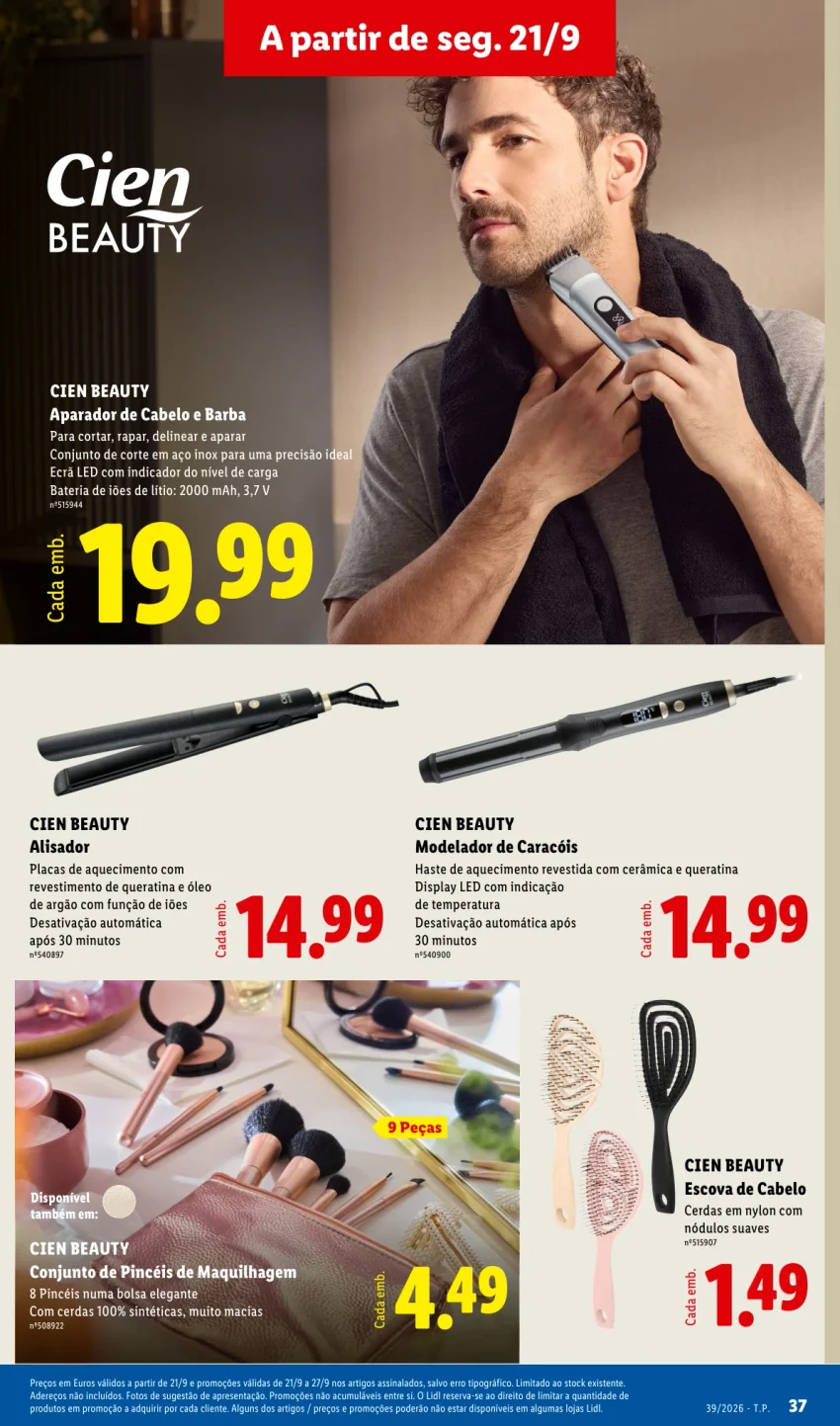 Página 39 do Folheto LiDL Promoções