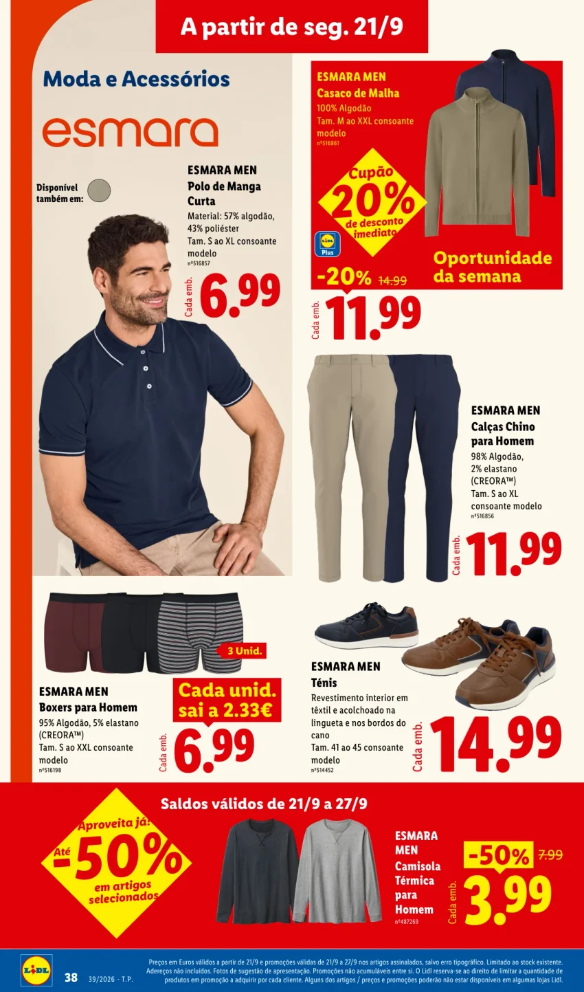 Página 40 do Folheto LiDL Promoções