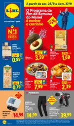 Folheto Lidl Promoções fim de semana (25 a 27 de setembro)