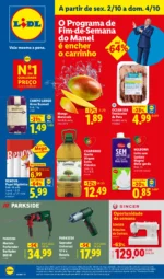Folheto Lidl promoções de fim de semana (2 a 4 outubro)