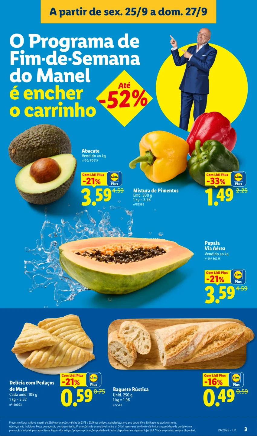 Página 3 do Folheto LiDL Promoções Fim De Semana