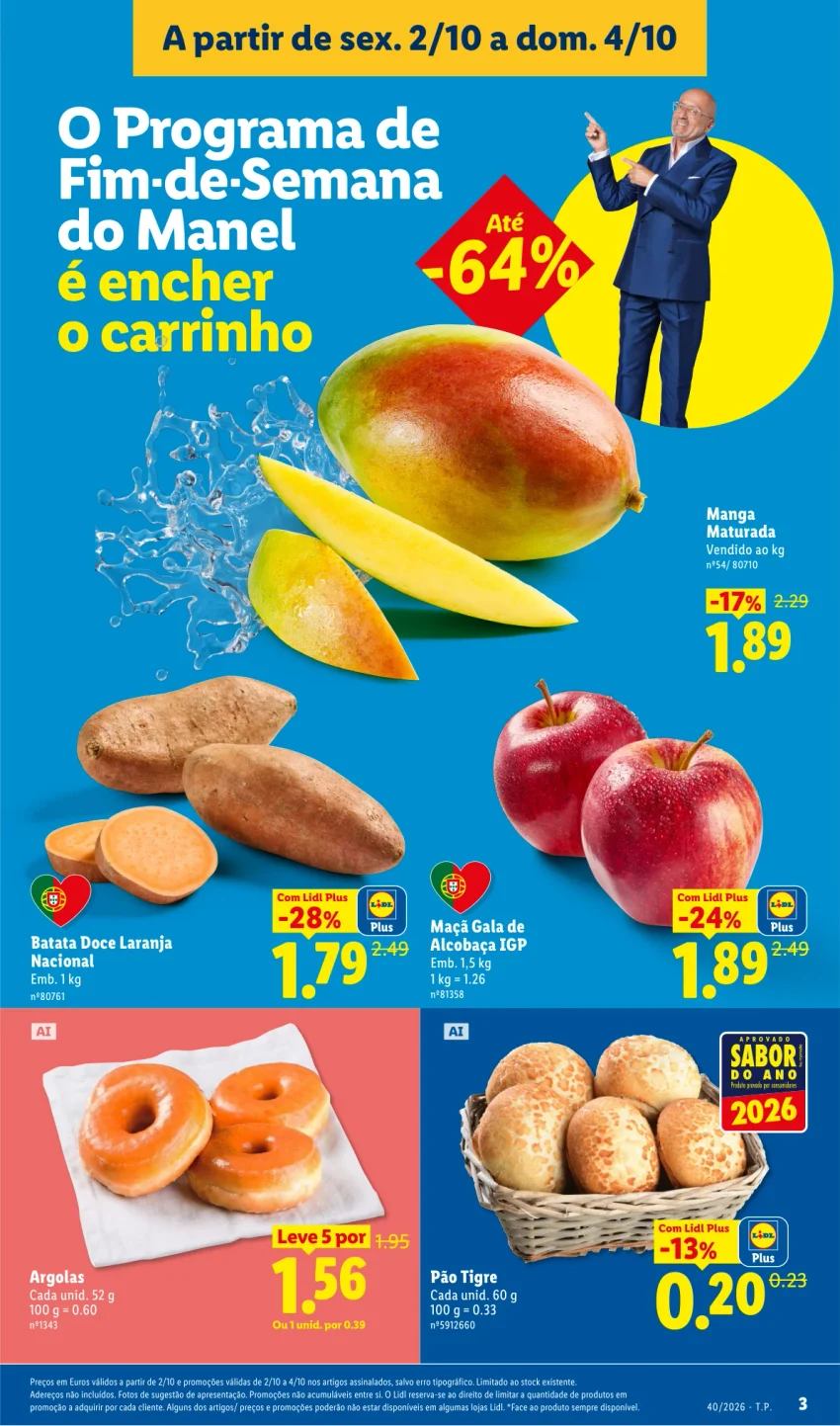 Página 3 do Folheto LiDL Promoções Fim De Semana