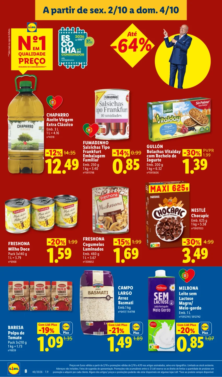 Página 8 do Folheto LiDL Promoções Fim De Semana