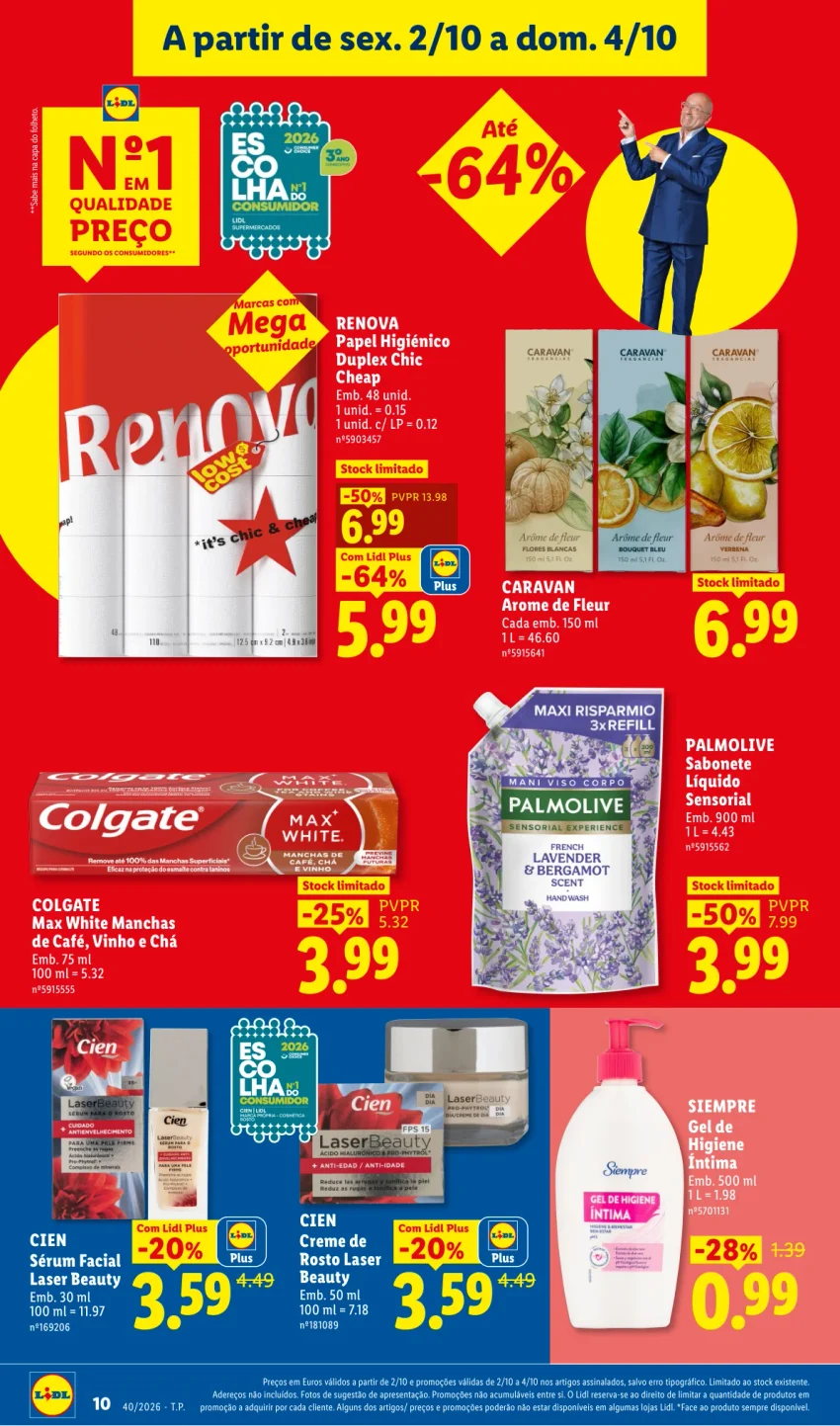 Página 10 do Folheto LiDL Promoções Fim De Semana