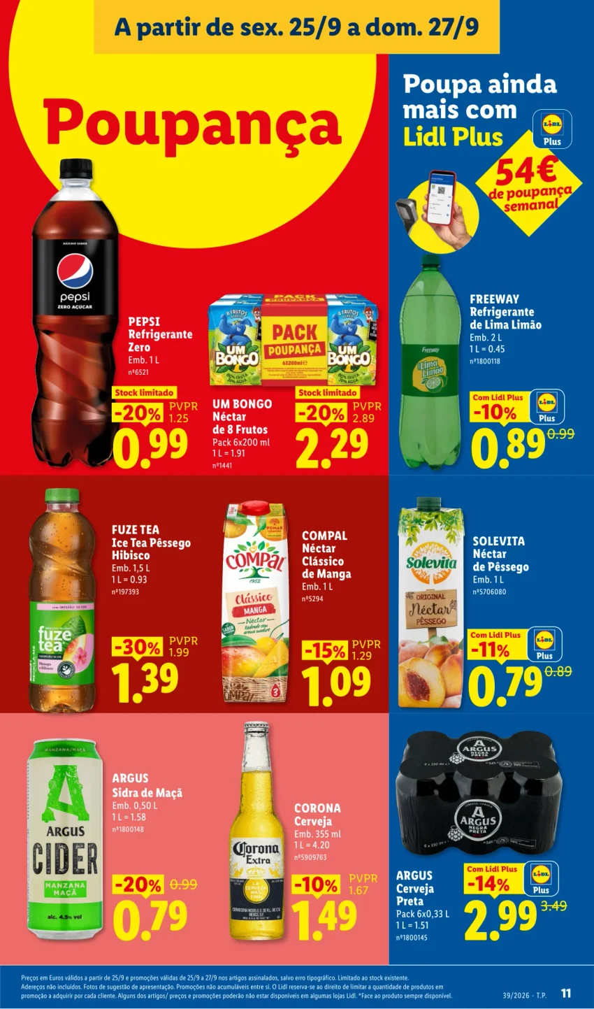 Página 11 do Folheto LiDL Promoções Fim De Semana