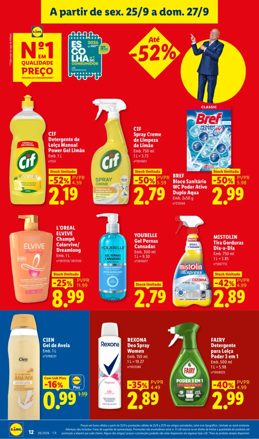Página 12 do Folheto LiDL Promoções Fim De Semana