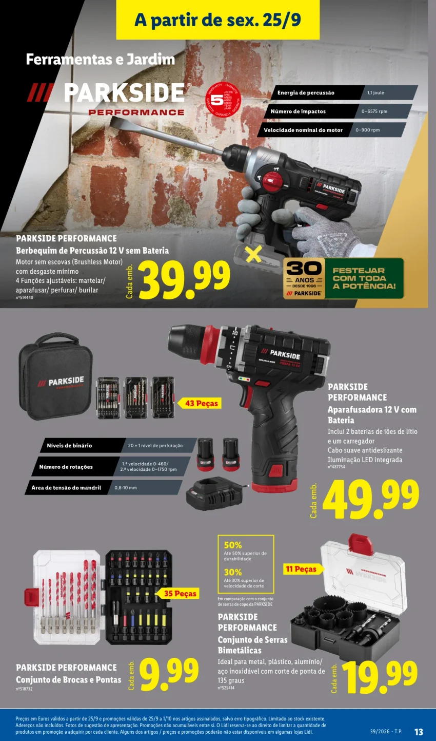 Página 13 do Folheto LiDL Promoções Fim De Semana