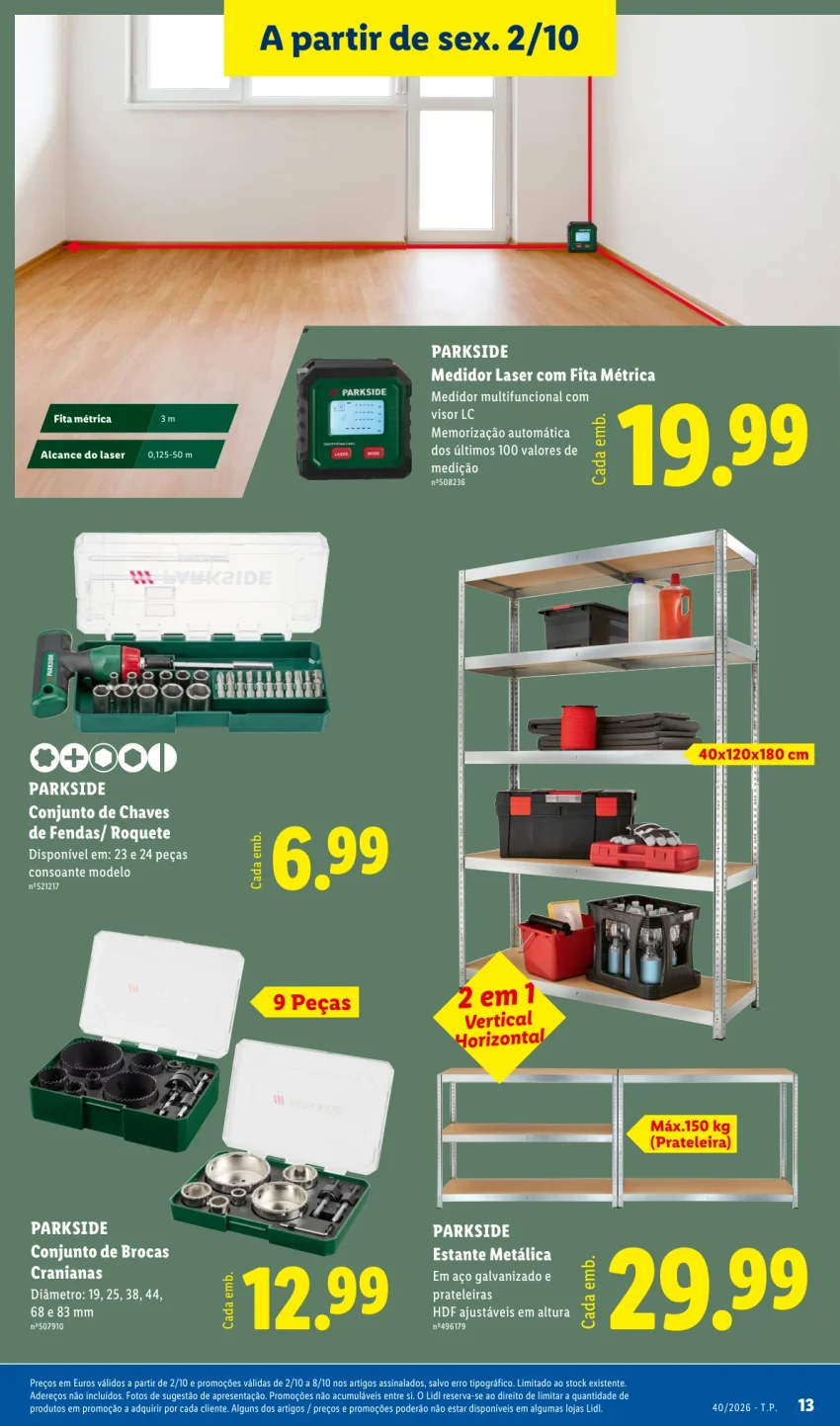 Página 13 do Folheto LiDL Promoções Fim De Semana