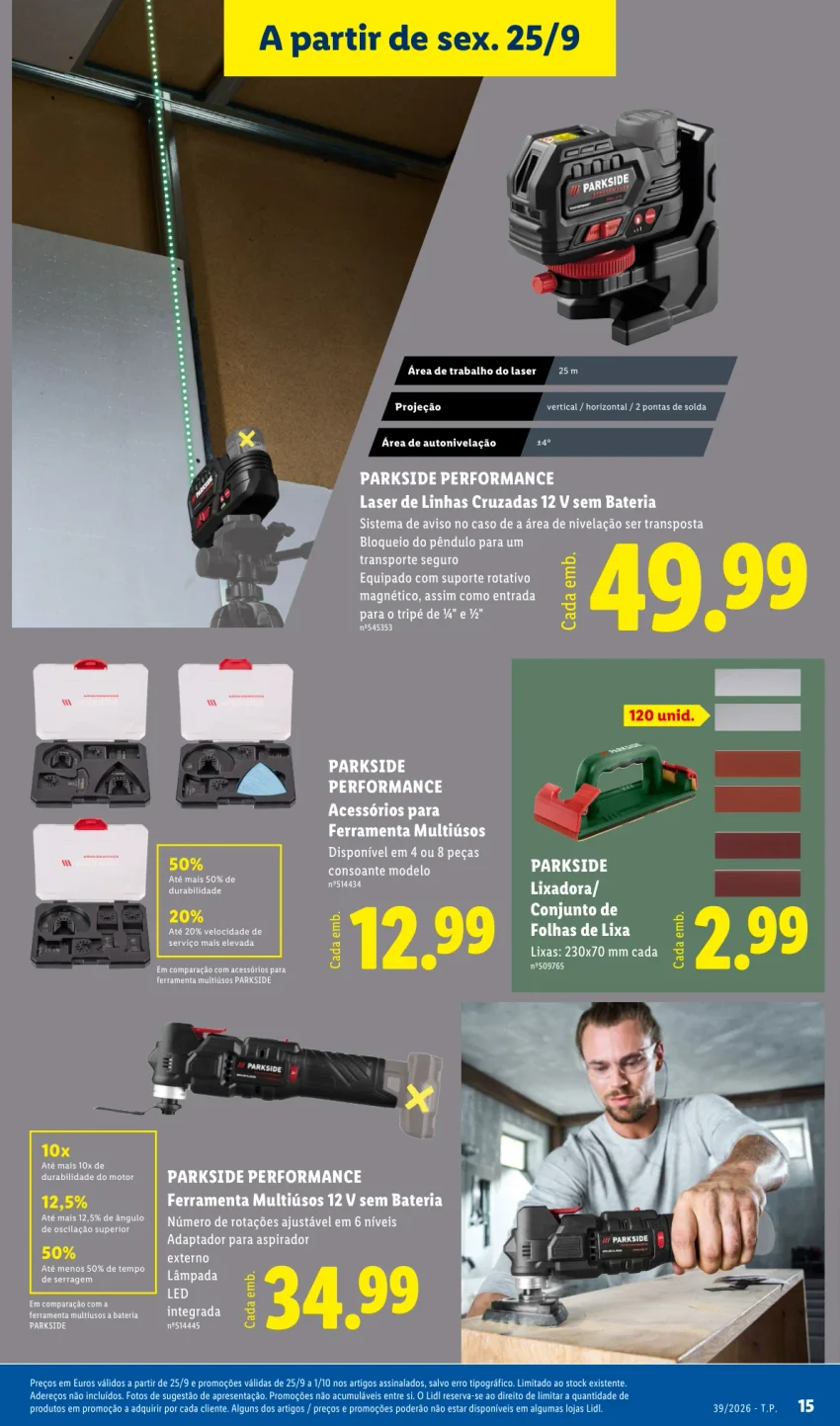 Página 15 do Folheto LiDL Promoções Fim De Semana