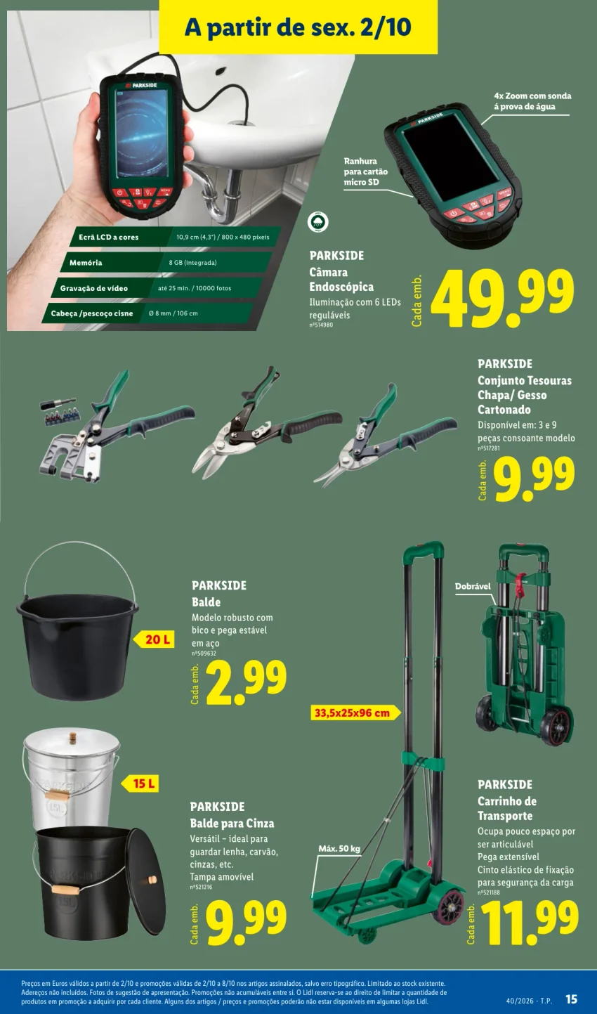Página 15 do Folheto LiDL Promoções Fim De Semana