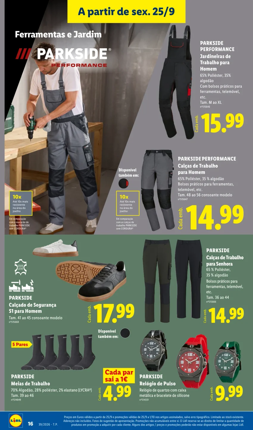 Página 16 do Folheto LiDL Promoções Fim De Semana