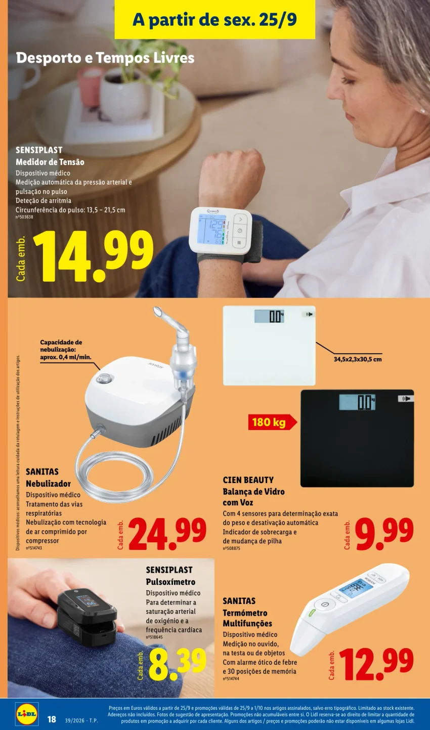 Página 18 do Folheto LiDL Promoções Fim De Semana
