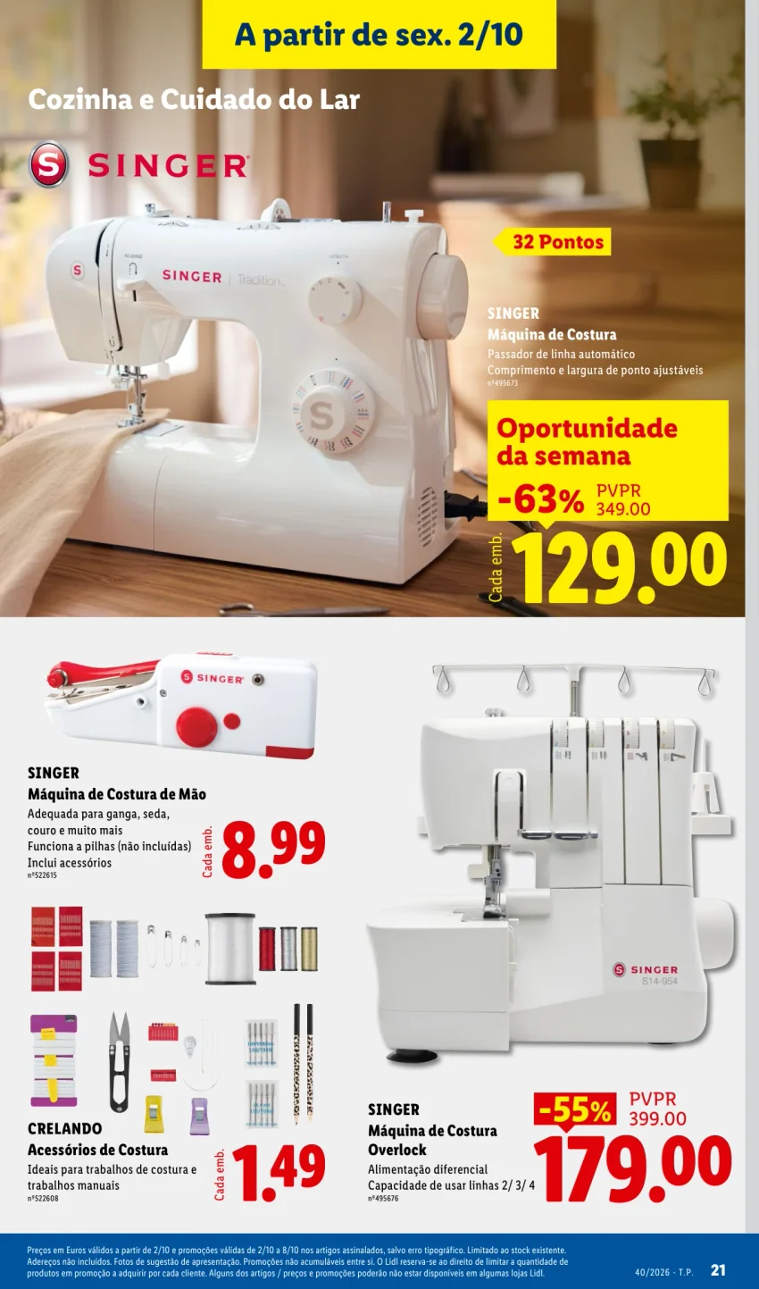 Página 21 do Folheto LiDL Promoções Fim De Semana