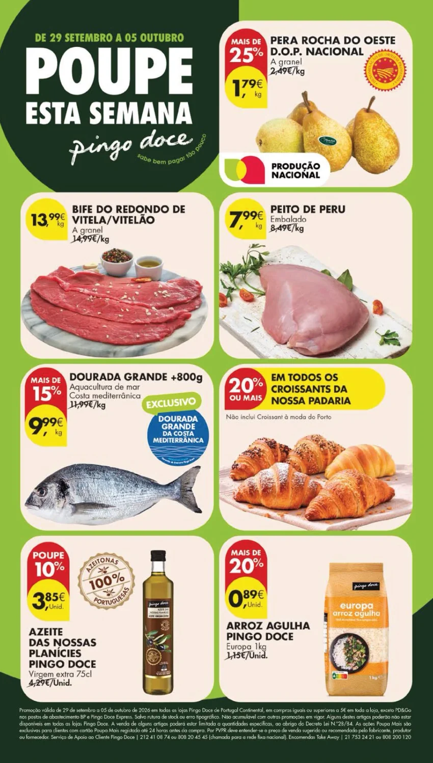 Página 1 do Folheto Pingo Doce