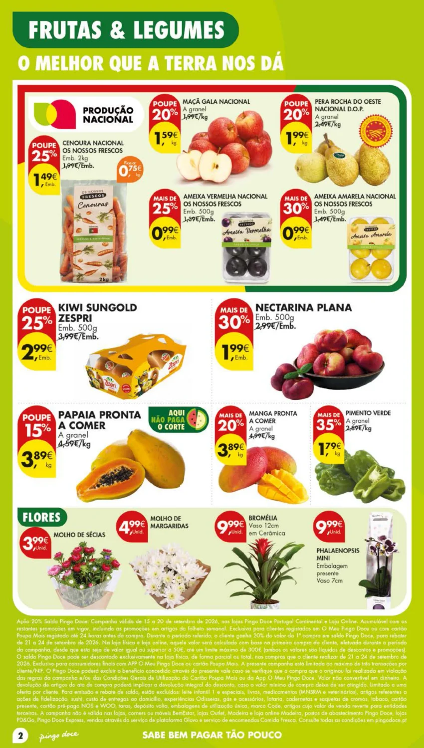 Página 2 do Folheto Pingo Doce
