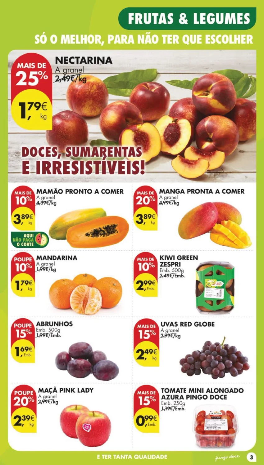 Página 3 do Folheto Pingo Doce