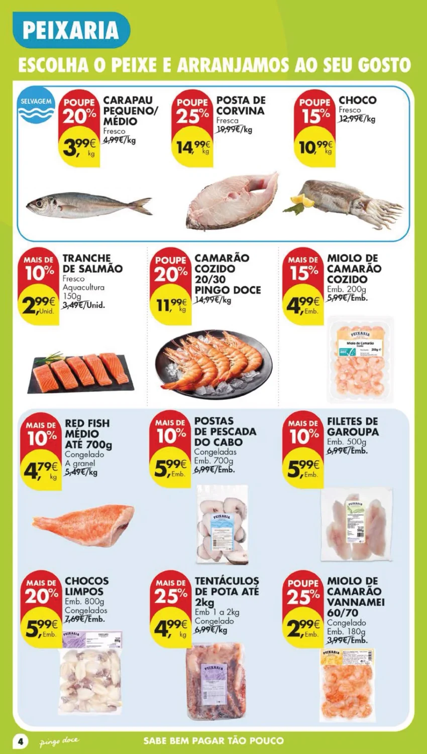 Página 4 do Folheto Pingo Doce